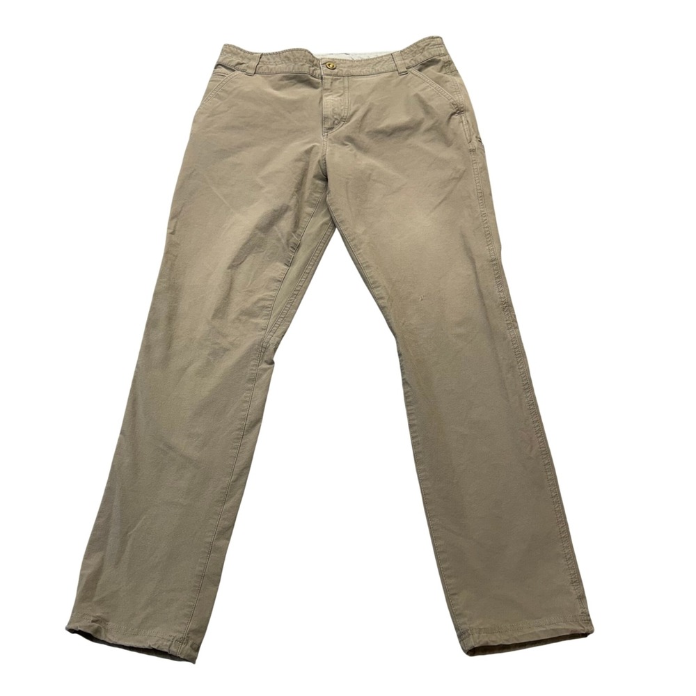Kuhl Resistor Chino Mens 33x30 Articulated Fit Tan Cotton Nylon Stretch 5225